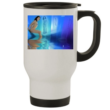 Emmy Rossum Stainless Steel Travel Mug