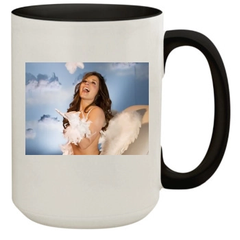 Erica Campbell 15oz Colored Inner & Handle Mug