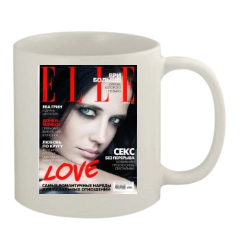 Eva Green 11oz White Mug