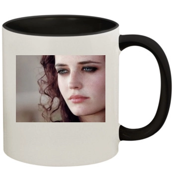 Eva Green 11oz Colored Inner & Handle Mug