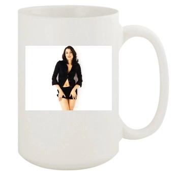 Famke Janssen 15oz White Mug