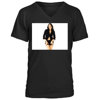 Famke Janssen Men's V-Neck T-Shirt