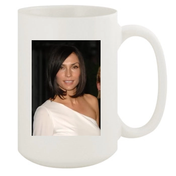 Famke Janssen 15oz White Mug