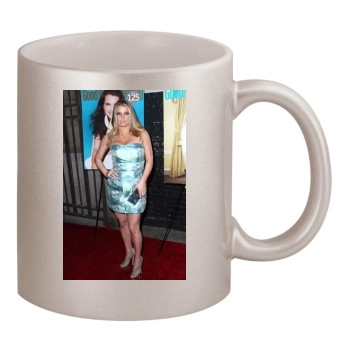 Jessica Simpson 11oz Metallic Silver Mug