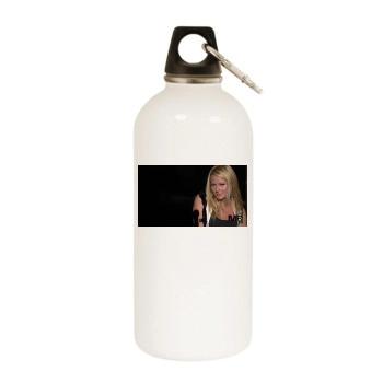 Jewel Kilcher White Water Bottle With Carabiner