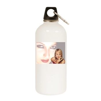 Jewel Kilcher White Water Bottle With Carabiner