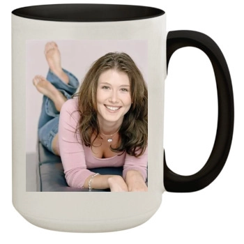 Jewel Staite 15oz Colored Inner & Handle Mug