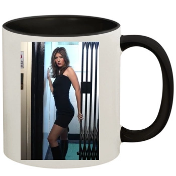 Jewel Staite 11oz Colored Inner & Handle Mug