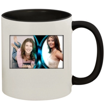 Jewel Staite 11oz Colored Inner & Handle Mug