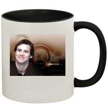 Jim Carrey 11oz Colored Inner & Handle Mug