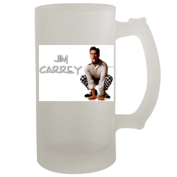 Jim Carrey 16oz Frosted Beer Stein