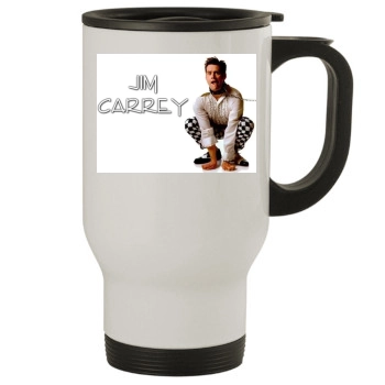 Jim Carrey Stainless Steel Travel Mug