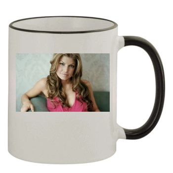 Fergie 11oz Colored Rim & Handle Mug