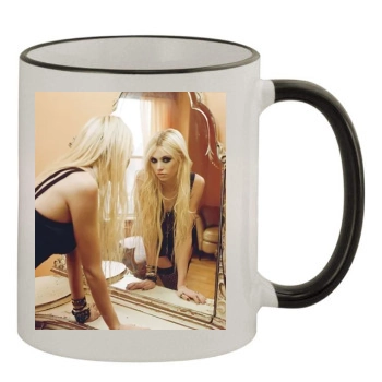 Taylor Momsen 11oz Colored Rim & Handle Mug