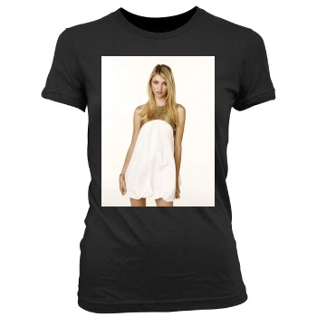 Taylor Momsen Women's Junior Cut Crewneck T-Shirt
