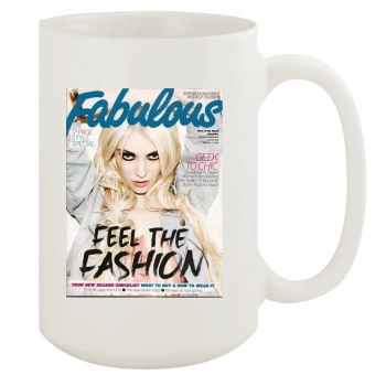 Taylor Momsen 15oz White Mug