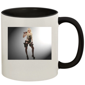 Taylor Momsen 11oz Colored Inner & Handle Mug