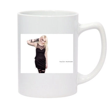 Taylor Momsen 14oz White Statesman Mug