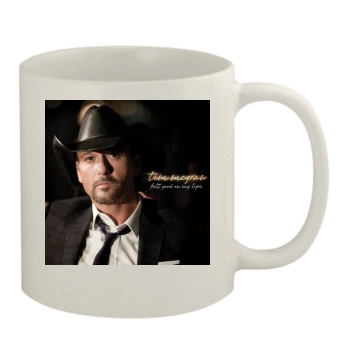 Tim McGraw 11oz White Mug