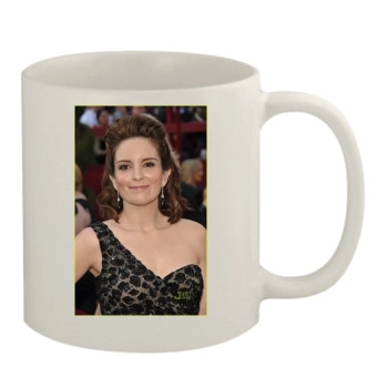 Tina Fey 11oz White Mug