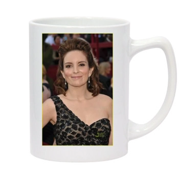 Tina Fey 14oz White Statesman Mug