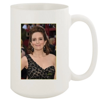 Tina Fey 15oz White Mug