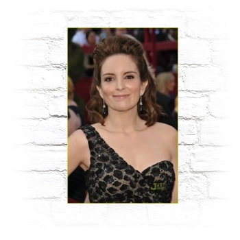 Tina Fey Metal Wall Art