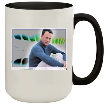 Tom Hanks 15oz Colored Inner & Handle Mug