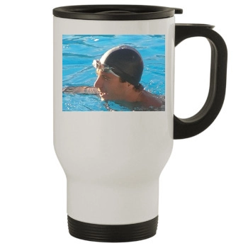 Aaron Peirsol Stainless Steel Travel Mug