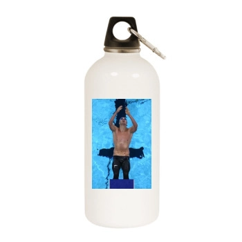 Aaron Peirsol White Water Bottle With Carabiner