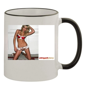 Abigail Clancy 11oz Colored Rim & Handle Mug