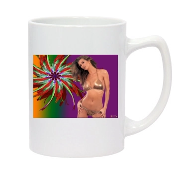 Amber Smith 14oz White Statesman Mug