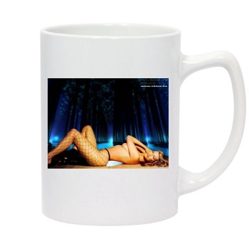 Amber Smith 14oz White Statesman Mug