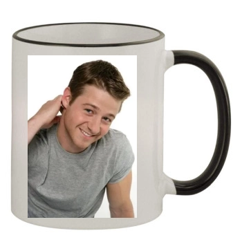 Benjamin McKenzie 11oz Colored Rim & Handle Mug