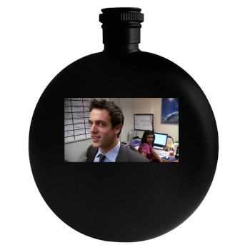 BJ Novak Round Flask