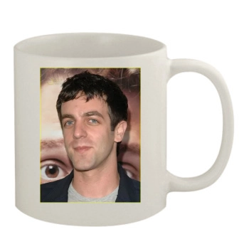 BJ Novak 11oz White Mug