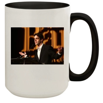 BJ Novak 15oz Colored Inner & Handle Mug