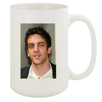 BJ Novak 15oz White Mug