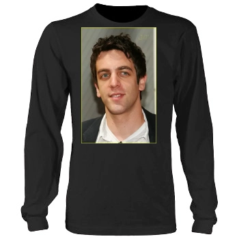 BJ Novak Men's Heavy Long Sleeve TShirt