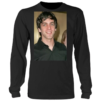 BJ Novak Men's Heavy Long Sleeve TShirt