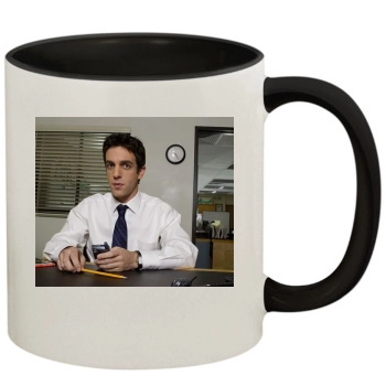 BJ Novak 11oz Colored Inner & Handle Mug