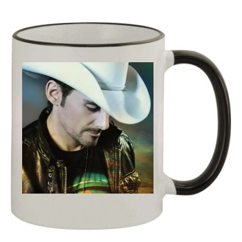 Brad Paisley 11oz Colored Rim & Handle Mug