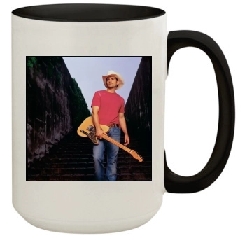 Brad Paisley 15oz Colored Inner & Handle Mug