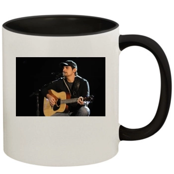 Brad Paisley 11oz Colored Inner & Handle Mug