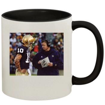 Brady Quinn 11oz Colored Inner & Handle Mug
