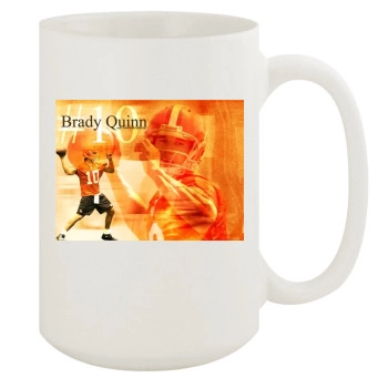 Brady Quinn 15oz White Mug