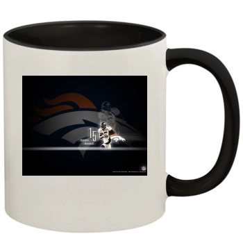 Brandon Marshall 11oz Colored Inner & Handle Mug