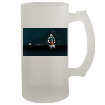 Brandon Marshall 16oz Frosted Beer Stein