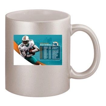 Brandon Marshall 11oz Metallic Silver Mug