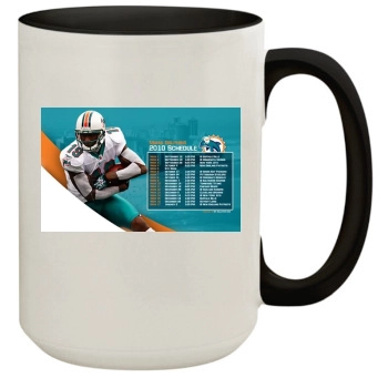 Brandon Marshall 15oz Colored Inner & Handle Mug